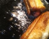 A picture of step 5 of Shallow Fried Breaded Hotdog.