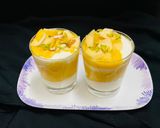 A picture of step 4 of Mango yoghurt parfait.