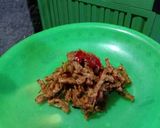 Foto langkah ke 3 dari resep 41) Sambal Goreng Tempe Kering.