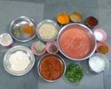 A picture of step 4 of Dum Aloo.