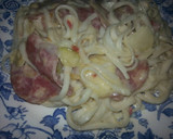 Foto del paso 3 de la receta: Linguine chinos con salchichón