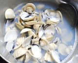 Hình bước làm 2 của món Canh mồng tơi ngao
