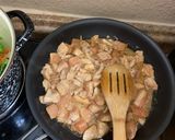 Foto del paso 4 de la receta: Arroz chino con pollo teriyaki