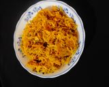 A picture of step 3 of Sprout pulav.