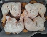 Foto del paso 6 de la receta: Pollo Asado en Salsa de Mandarina con Papas al Pimentón de La Vera