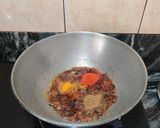 A picture of step 6 of FETA CHEESE DRY CURRY with METHI LEAVES.