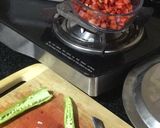 A picture of step 3 of Balsamic Grilled Chicken with Strawberry 🍓 Salsa.