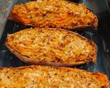 Foto del paso 5 de la receta: Boniatos rellenos de quinoa y queso de cabra