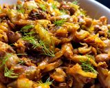 A picture of step 5 of Italian Cabbage.