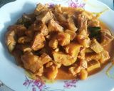 Foto langkah ke 3 dari resep Gudeg nangka pedas.