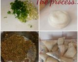 A picture of step 1 of Beef samosa.