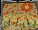Foto del passaggio 5 della ricetta Pizza campo fiorito glutenfree