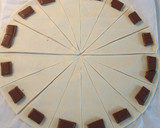 Foto del paso 2 de la receta: Croissants de hojaldre con chocolate