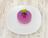 Une image de l'étape 4 de Mini bavarois aux fruits rouges.