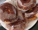 Foto langkah ke 8 dari resep Donat menul ekonomis satu telur (takaran sendok).