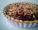 Foto langkah ke 4 dari resep Pie Brownies Keju Tanpa Mixer.