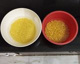 A picture of step 1 of Ram Laddoo.