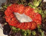 Une image de l'étape 7 de Salade de chêne rouge aux tomates, endives, sardines et feta.
