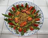 Foto del passaggio 3 della ricetta Insalata di farro e lenticchie