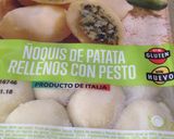 Foto del paso 1 de la receta: Ñoquis de patatas rellenos al pesto con carne de pavo