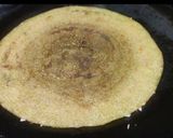A picture of step 4 of Moong sprouts onion dosa.