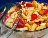 A picture of step 2 of Fruit chaat.