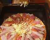 Foto del paso 7 de la receta: Pizza 🍕 con masa lista 😅