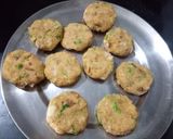 A picture of step 2 of Mcallo tikki.