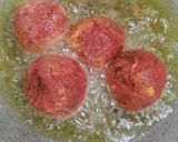 A picture of step 7 of Nargisi Malai Kofta with Cashew Kewra gravy.