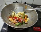 A picture of step 2 of SABUDANA UPMA without onion.
