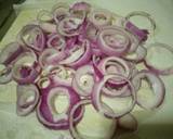 Toast withcaramelized onions,pizoila sauce and brawn.#kidsrecipe recipe step 2 photo