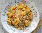 Foto langkah ke 5 dari resep Cah Tauge Telur Dadar.
