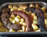 Hurka fehérboros káposztán recept fázis 4 fotója