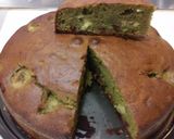 Tökmaglisztes kevert süti gyümölccsel és pudinggal recept fázis 9 fotója