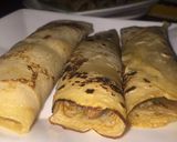 A picture of step 6 of Pancake Rolls.