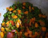 A picture of step 6 of Fried French beans.