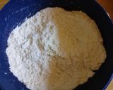 A picture of step 1 of Amasi scones.