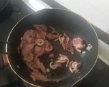 Hình bước làm 1 của món Bê non xào mướp hương