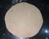 A picture of step 2 of Daal paratha.