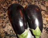 Foto del paso 1 de la receta Berenjenas rellenas de pollo con jamón