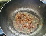 Hình bước làm 5 của món Bầu xào thì là