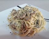 Foto del paso 3 de la receta: Espaguetis con champiñones