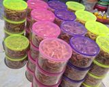 Foto langkah ke 5 dari resep Kue Akar Kelapa Wijen Renyah dan Empuk.