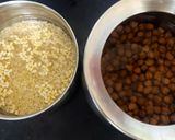 A picture of step 1 of Chickpea Dosa.