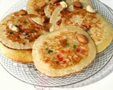 A picture of step 13 of Dry fruit tutti fruity pancakes.