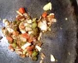 A picture of step 10 of Chapathi spring rolls.