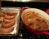 A picture of step 17 of Spiced Lemon-pepper Chicken and Sausage Risotto.