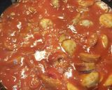 Hình bước làm 2 của món Shakshuka Ả rập