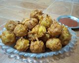 A picture of step 6 of Spongy Pakoray.