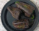 A picture of step 1 of Picadillo Poblano.